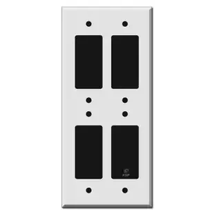 Tandem Double 2 High 4 Decora Rocker GFCI Switch Plate Covers
