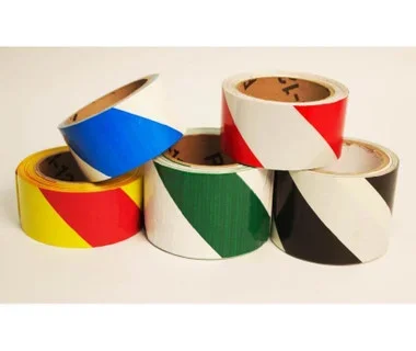 Tape Hazard Stripe Blk/Ylw 2″X18 Yd