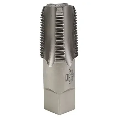 Taper Pipe Tap (HCS), 2 in-11-1/2 NPT,Taper Tap, 6 Flutes