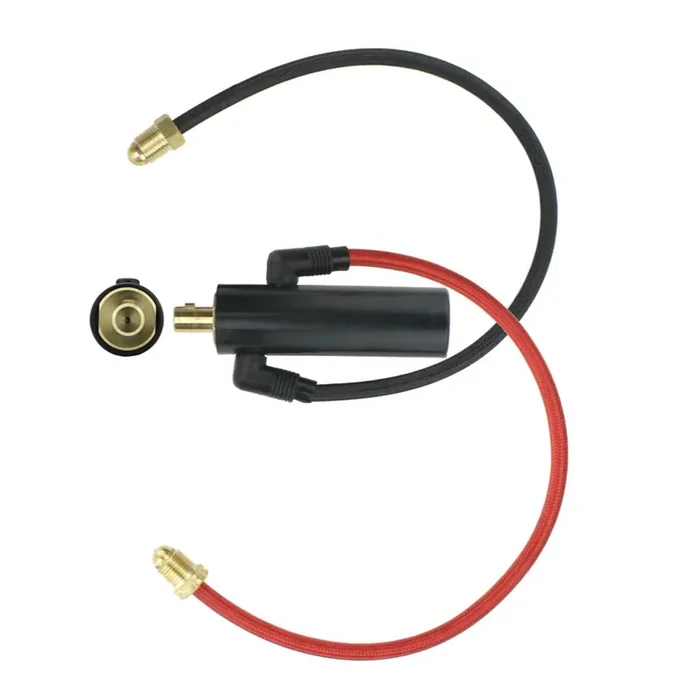 TIG Torch Adapter for 18/20 – Dinse 35, Gas Through
