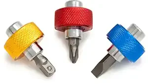 TITAN 1/4″DR FINGER GRIP DRIVER SET 3pc