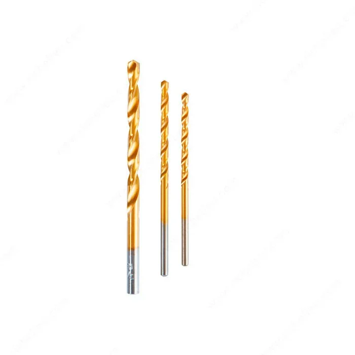 Titanium Nitride Coated Drill Bits by Richelieu – Durable & Precision Tools