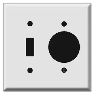 Toggle + 1.62″ 20A 30A Twist Lock Receptacle Covers