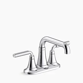 Tone Centerset bathroom sink faucet, 1.0 gpm Deck Mounted in Polished Chrome