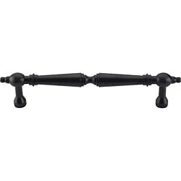 Top Knobs Asbury Pull Traditional Style 7-Inch (178mm) Center to Center, Overall Length 8-1/2″ Patina Black Cabinet Hardware Pull / Handle