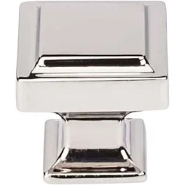 Top Knobs Ascendra Contemporary Style Polished Nickel Knob, 1-1/4″ Overall Length