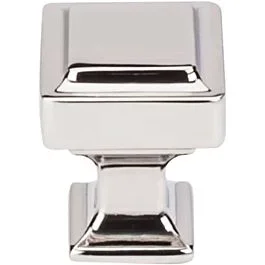 Top Knobs Ascendra Contemporary Style Polished Nickel Knob, 1″ Overall Length