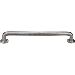 Top Knobs Aspen Rounded Pull Contemporary, Rustic Style 18″ (457mm) Center to Center, Overall Length 19-3/4″ Silicon Bronze Light Cabinet Hardware Pull / Handle