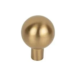 Top Knobs Brookline Style Honey Bronze Knob, 1″ Overall Diameter