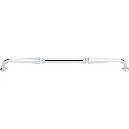 Top Knobs Chalet Pull Transitional Style 12-Inch (305mm) Center to Center, Overall Length 12-5/8″ Polished Chrome Cabinet Hardware Pull / Handle