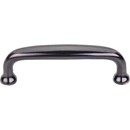 Top Knobs Charlotte Pull Traditional Style 3-Inch (76mm) Center to Center, Overall Length 3-1/2″ Tuscan Bronze Cabinet Hardware Pull / Handle