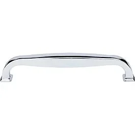 Top Knobs Contour Pull Contemporary Style 8″ (203mm) Center to Center, Overall Length 8-11/16″ Polished Chrome Appliance Pull / Handle