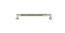 Top Knobs Cumberland Pull 18” (457mm) Center to Center, Overall Length 19″ Polished Nickel Appliance Pull / Handle
