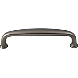 Top Knobs Dakota Collection 4″ (102mm) Center to Center, Overall Length 4-7/16 Inch, Ash Gray Cabinet Pull/Handle