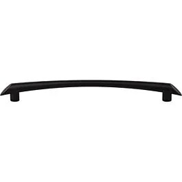 Top Knobs Edgewater Pull Contemporary, Modern Style 9-Inch (228mm) Center to Center, Overall Length 10-3/4″ Flat Black Cabinet Hardware Pull / Handle