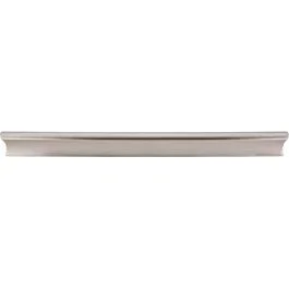 Top Knobs Glacier Pull Contemporary,Transitional Style 9-15/16 Inch (252mm) Center to Center, Overall Length 12″ Brushed Satin Nickel Cabinet Hardware Pull / Handle