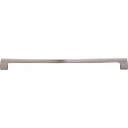 Top Knobs Holland Pull Contemporary,Transitional Style 12-Inch (305mm) Center to Center, Overall Length 12-3/4″ Brushed Satin Nickel Cabinet Hardware Pull / Handle