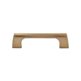 Top Knobs Holland Pull Contemporary,Transitional Style 3-3/4 Inch (96mm) Center to Center, Overall Length 4-1/2″ Honey Bronze Cabinet Hardware Pull / Handle