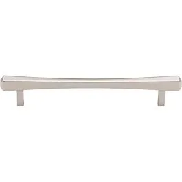 Top Knobs Juliet Pull Contemporary,Transitional Style 6-5/16 Inch (160mm) Center to Center, Overall Length 8-1/16″ Polished Nickel Cabinet Hardware Pull / Handle