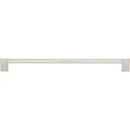Top Knobs Newburn Collection 12″ (305mm) Center-to-Center, Polished Nickel Cabinet Pull/Handle