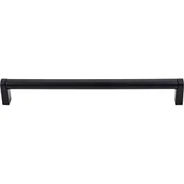 Top Knobs Pennington Bar Pull Contemporary Style 8-13/16 Inch (224mm) Center to Center, Overall Length 9-3/16″ Flat Black Cabinet Hardware Pull / Handle