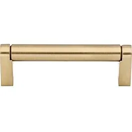Top Knobs Pennington Bar Pulls Collection 3-3/4″ (96mm) Center to Center Overall Length 4-3/8 Inch, Honey Bronze Cabinet Pull/Handle