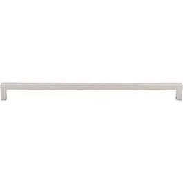 Top Knobs Square Bar Pull Contemporary Style 12-5/8 Inch (321mm) Center to Center, Overall Length 13″ Polished Nickel Cabinet Hardware Pull / Handle