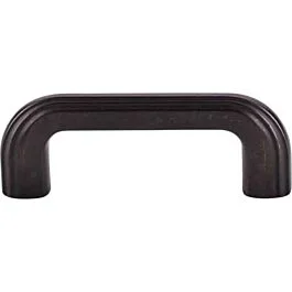 Top Knobs Victoria Falls Pull Contemporary,Transitional Style 3-Inch (76mm) Center to Center, Overall Length 3-5/8″ Sable Cabinet Hardware Pull / Handle