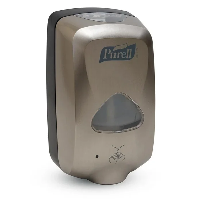 Touch Free Dispenser in Brushed Metallic by Gojo