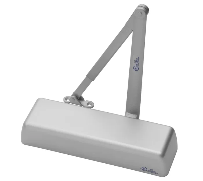 Tri Mount Non Hold Open Door Closer 689 Aluminum Finish – ASSA Abloy Accentra