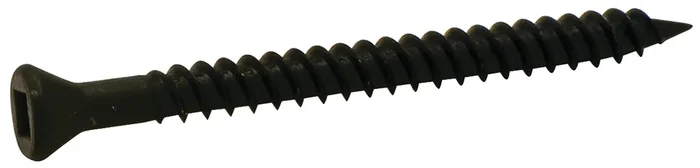 Trim Head Screw with 1 Square Drive Recess – Black Oxide by Hafele