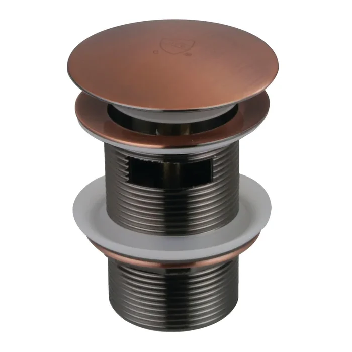 Trimscape Toe-Touch Tub Drain with Overflow – Antique Copper | Kingston Brass