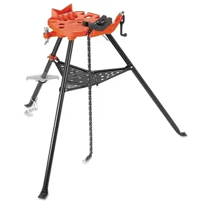 TRISTAND Portable Chain Vise. 460-12, 1/8 in to 12 in Pipe Cap