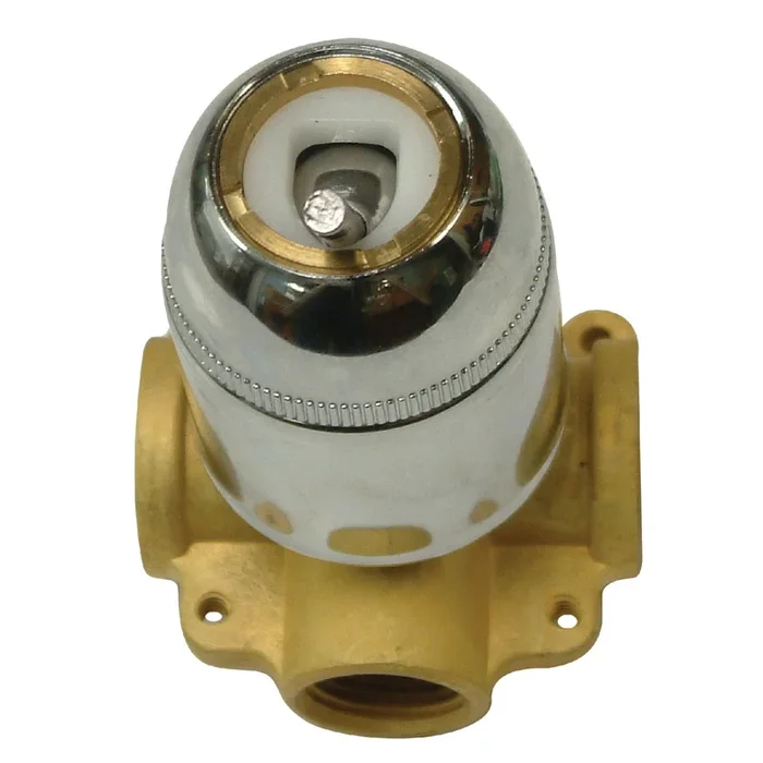 Tub and Shower Valve, Polished Chrome by Kingston Brass