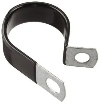 Tube Clamp, vinyl coat 1/2