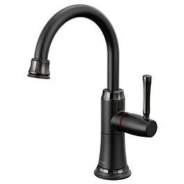 TULHAM Instant Hot Faucet, Matte Black / Brilliance Black Onyx