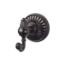 Tuscany Bath Double Hook in Oil Rubbed Bronze