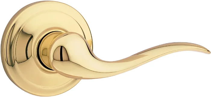 Tustin Half Dummy Lever, Right Hand, 605/US3 Bright Brass – Kwikset