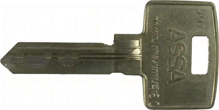 Twin Maximum Key Blanks Side B of Side Bar 459/460 – Assa Abloy Inc.