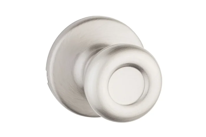 Tylo Knob Half Dummy Lock Satin Nickel Finish by Kwikset