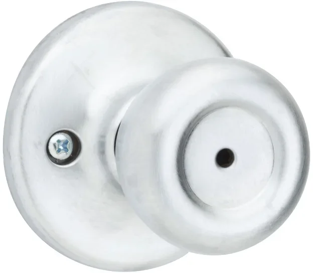 Tylo Privacy Knob with 6-Way Adjustable Latch – Satin Chrome