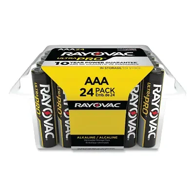 Ultra Pro Alkaline Reclosable Batteries, AAA, 1.5 V
