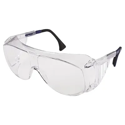 Ultra-spec 2001 OTG Eyewear, Clear Lens, Anti-Scratch, Hard Coat, Clear Frame