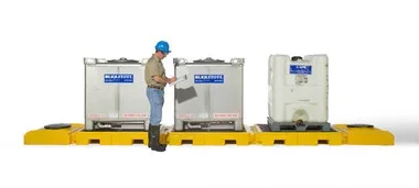 UltraTech Modular IBC Spill Pallet: 3 -Tank – Indoor Model – 1126