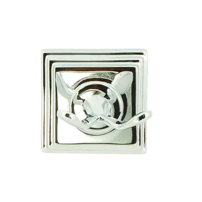 Union Square Robe Hook, Chrome – BHP Decorative Hardware