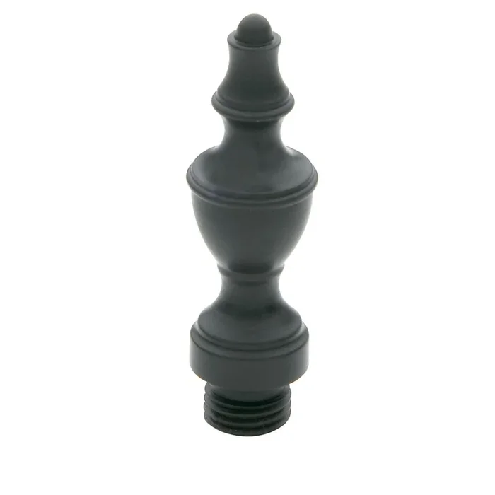 Urn Tip for Square Corner Hinge (2/SET) – Oil Rubbed Bronze Finish by Baldwin Estate