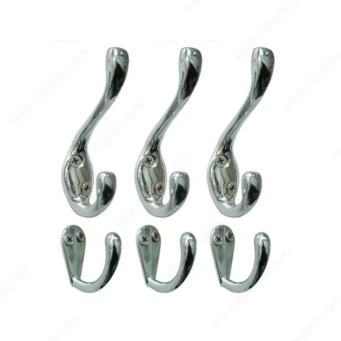 Utility Metal Hook Set – 606 by Richelieu | Decorative Hardware for Cabinets