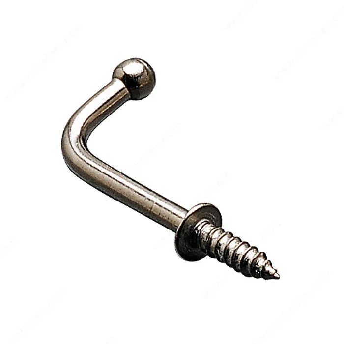 Utility Stainless Steel Screw Hook – 7570 by Richelieu