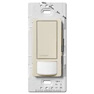 Vacancy Occupancy Sensor Switch Multi-Location – Light Almond