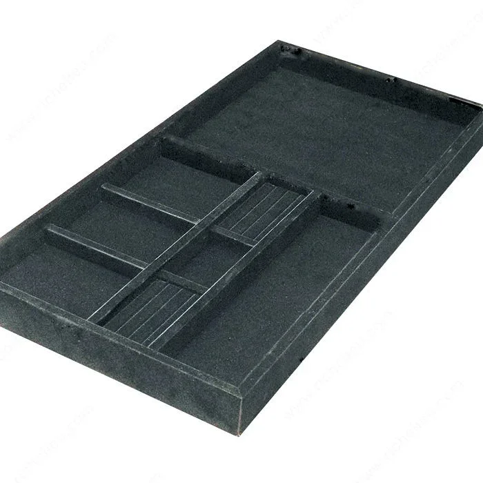 Velvet Jewelry Organizer by Richelieu – Elegant Storage Solution